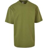 Urban Classics - Organic Tall Heren T-shirt - Olijfgroen