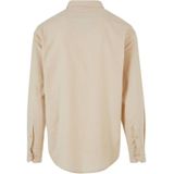 Urban Classics - Flanellen T-shirt - Overhemd - Zand - Huidvriendelijk Katoen