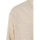 Urban Classics - Flanellen T-shirt - Overhemd - Zand - Huidvriendelijk Katoen