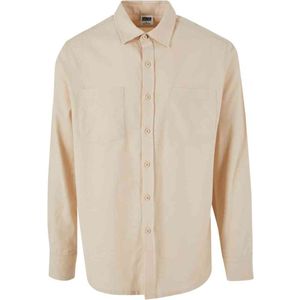 Urban Classics Regular Fit Overhemd Sand