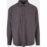 Urban Classics - Flanellen Overhemd - Katoen - Effen - Heren