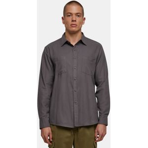 Urban Classics - Flanellen Overhemd - Katoen - Effen - Heren