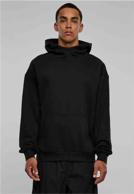 Urban Classics - High Neck Hoodie/trui - Zwart