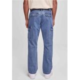 Urban Classics - Straight Leg Cargobroek Blauw
