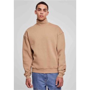 Urban Classics - High Rib Neck Crew Sweater/trui - Beige