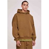 Urban Classics - Acid Washed Hoodie/trui - Olijfgroen