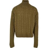 Urban Classics - Boxy roll Sweater/trui - Olijfgroen