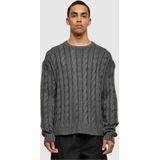 Urban Classics - Boxy Trui - Gebreide Trui - Zwart - Oversized Pasvorm