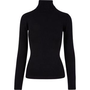 Sweater - Zwart - Viscose/Nylon - Slim Fit