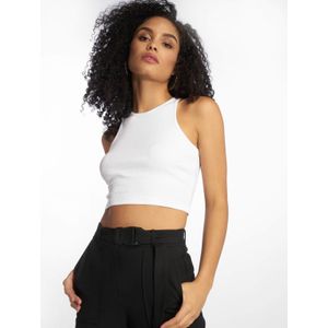URBAN CLASSICS Muskelshirt Urban Classics Damen Ladies Cropped Rib Top (1-tlg)