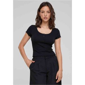 Urban Classics - Rib Babylock Top - Zwart