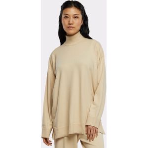 Urban Classics - Knitted Eco Viscose Trui - Zwart - Hoge Hals