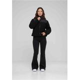 Urban Classics - Short Sherpa Mix Gewatteerd jack   Zwart/Zwart