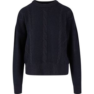 Urban Classics - Cabel Knit Sweater/trui - Zwart