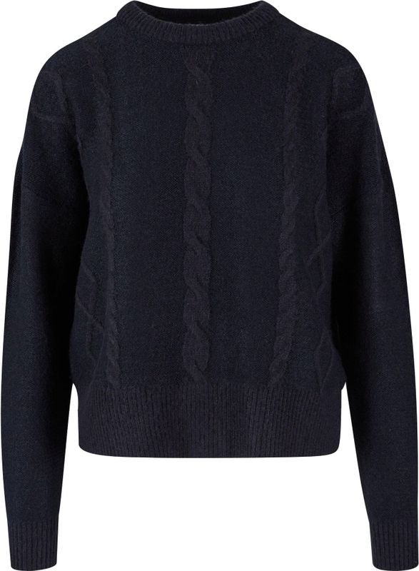 Urban Classics - Cabel Knit Sweater/trui - Zwart