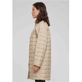 Dames Quilted Coat - Wetsand - Teryleen - Oversized Pasvorm