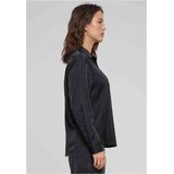 Urban Classics - Blouse - Zwart - Klassieke Blouse - Lange Mouw
