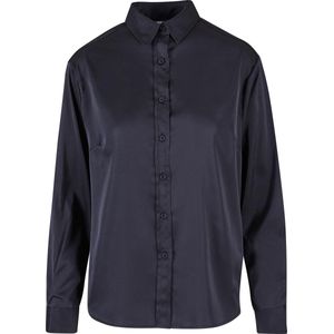 Urban Classics - Blouse - Zwart - Klassieke Blouse - Lange Mouw