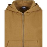 Urban Classics - Sweatvest - Olijfgroen - Capuchon - Wijde Pasvorm