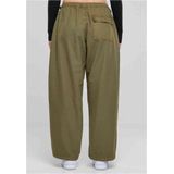 Urban Classics - Cotton Parachute Wijde broek - Olijfgroen