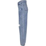 Urban Classics - Distressed 90' Denim vintage lightblue washed Wijde broek Blauw