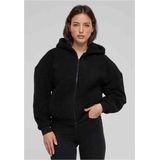 URBAN CLASSICS Sweatjacke "Urban Classics Damen Ladies Oversized Sherpa Zip Hoody"