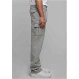 Sportbroek - Grijs - Fleece - Regular Fit Met Cargozakken