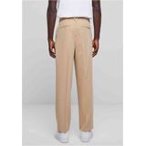Urban Classics - Wide fit Broek rechte pijpen Beige