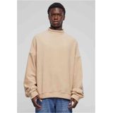 Urban Classics - Oversized Polar Fleece Crewneck sweater/trui - Beige