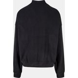 Urban Classics - Oversized Polar Fleece Crewneck sweater/trui - Zwart
