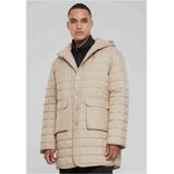 Winterjas - Gewatteerde Jas - Effen - Warm Gevoerd - Normale Pasvorm