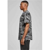 Urban Classics - Heavy Oversized Camo Heren T-shirt - Grijs