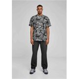 Urban Classics - Heavy Oversized Camo Heren T-shirt - Grijs