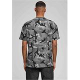 Urban Classics - Heavy Oversized Camo Heren T-shirt - Grijs