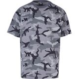 Urban Classics - Heavy Oversized Camo Heren T-shirt - Grijs