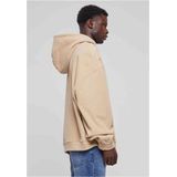 Urban Classics - Oversized Polar Fleece Half Zip Hoodie/trui - Beige