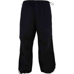 Urban Classics - Popline Parachute Wijde broek - Zwart