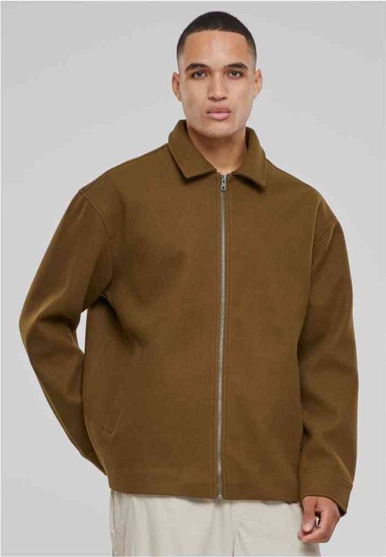 URBAN CLASSICS Allwetterjacke "Urban Classics Herren Basic Blouson Jacket", (1 St.), ohne Kapuze