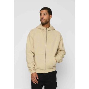 Urban Classics - High Neck Vest met capuchon - Beige