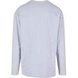Urban Classics - Oversized Open Edge Longsleeve shirt - Grijs