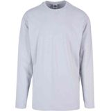 Urban Classics - Oversized Open Edge Longsleeve shirt - Grijs