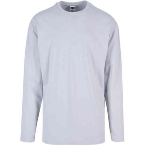 Urban Classics - Oversized Open Edge Longsleeve shirt Grijs
