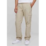 Urban Classics - Straight Leg Nylon Cargobroek - Grijs