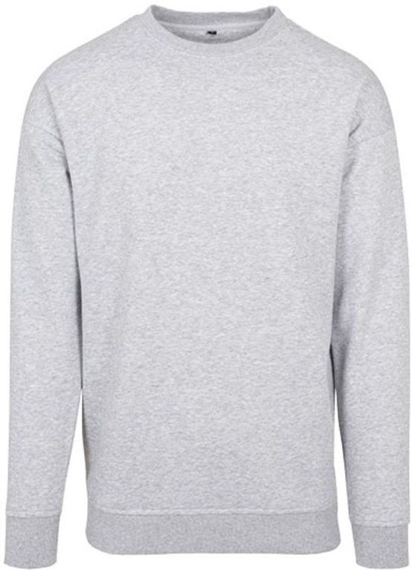 Build Your Brand - Sweat Crewneck - Sweatshirt - Zwart - Katoen/Polyester