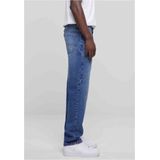 Urban Classics - Jeans - Blauw - 100% Katoen - Straight Pasvorm