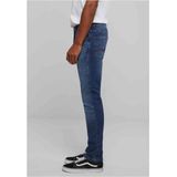 Urban Classics - Heavy Ounce Slim Fit Skinny jeans Donkerblauw