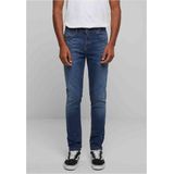 Urban Classics - Heavy Ounce Slim Fit Skinny jeans Donkerblauw