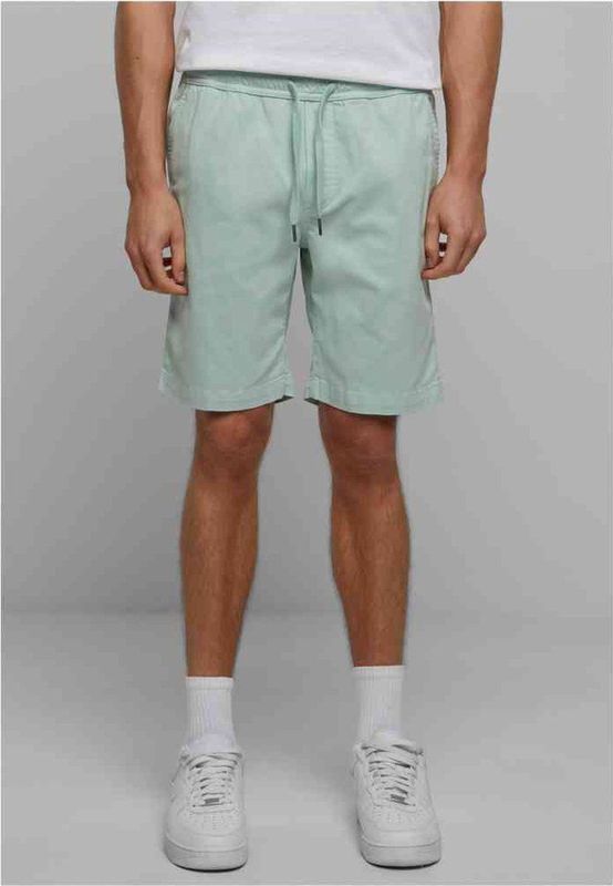 Urban Classics - Stretch Twill Joggshorts Korte broek - Mintgroen