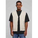 Urban Classics - Organic Cotton Mouwloos jacket - Grijs
