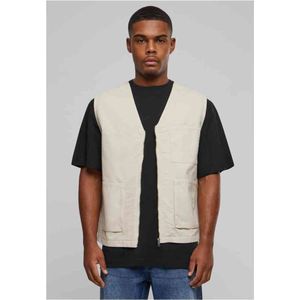 Urban Classics - Organic Cotton Mouwloos jacket - Grijs